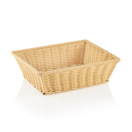 GN basket GN 1/2 PP beige H 100 mm product photo