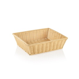 GN basket GN 2/3 PP beige H 100 mm product photo