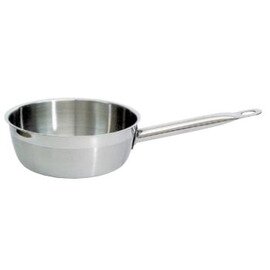 sauteuse KG 5100 2 x 1.8 ltr stainless steel  Ø 220 mm  H 70 mm  | long stainless steel cold handle product photo