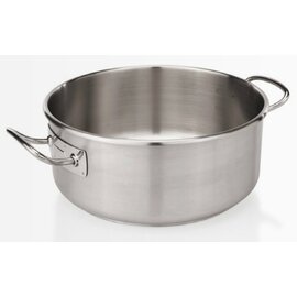 saucepan 20 ltr stainless steel  Ø 320 mm  H 260 mm  | stainless steel cold handles product photo