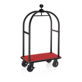 luggage trolley black | red carpet product photo