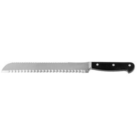 frozen razor M 6000 straight blade wavy cut serrated cut  | riveted | black | blade length 21 cm product photo