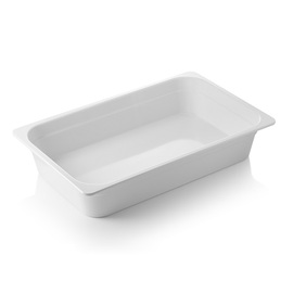 GN container GN 1/1 | GN 65 WHITE | melamine white H 100 mm product photo