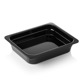 gastronorm container GN 1/2 | GN 65 BLACK | melamine black H 65 mm product photo