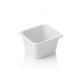 GN container GN 1/6 | GN 65 WHITE | melamine white H 100 mm product photo