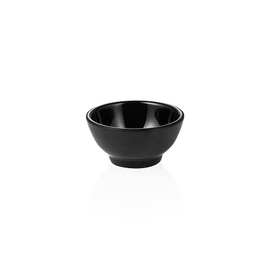 bowl DAY & NIGHT melamine | round black | 0.1 ltr Ø 90 mm product photo