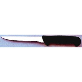 Boning knife, PVC handle, black, blade length 15 cm product photo