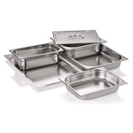 gastronorm container GN 2/3  x 200 mm GN 75 stainless steel 0.55 mm product photo