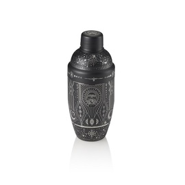 shaker Tattoo NOCTURN | 500 ml  Ø 85 mm black with decor product photo