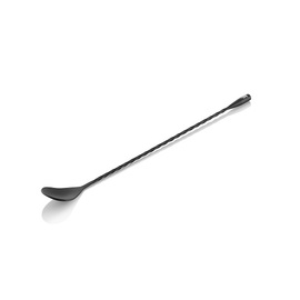 bar spoon Twisted Classic made from stainless steel black | twisted L 300 mm product photo