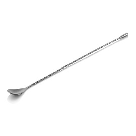 bar spoon Twisted Classic made from stainless steel gun metal | twisted L 400 mm product photo
