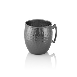 moscow mule mug NOCTURN gun metal | 500 ml Ø 90 mm H 100 mm embossed product photo