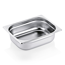 gastronorm container GN 1/2 x 100 mm | 6.5 ltr | stainless steel GN 90 product photo