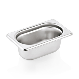 gastronorm container GN 1/9 x 65 mm | stainless steel GN 90 product photo