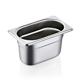 gastronorm container GN 1/9 x 100 mm | stainless steel GN 90 product photo