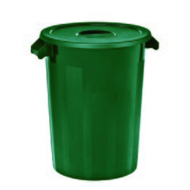 Ingredient container | storage containers green 100 l  Ø 515 mm  H 670 mm product photo