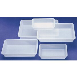 display bowl plastic white 3 ltr 340 mm  x 235 mm  H 70 mm product photo