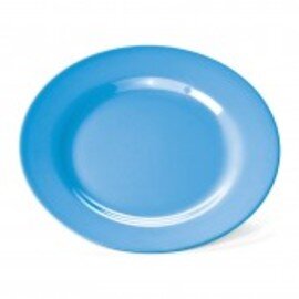 plate melamine blue  Ø 200 mm | reusable product photo
