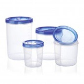 storage container with lid polypropylene transparent 1.4 ltr product photo