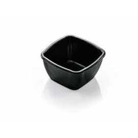 dip bowl polycarbonate black 75 mm  x 75 mm  H 35 mm product photo