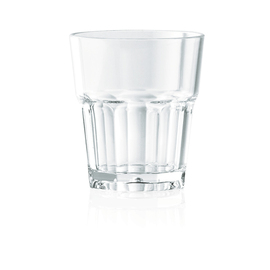 water glass POOL polycarbonate clear 24 cl | reusable product photo
