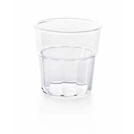 mug polycarbonate clear with relief 25 cl | reusable product photo