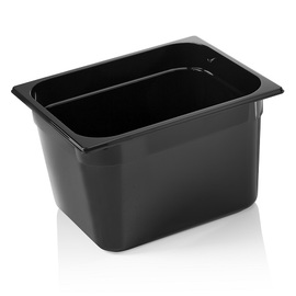 gastronorm container GN 1/2 | GN 96 BLACK | polycarbonate black H 200 mm product photo