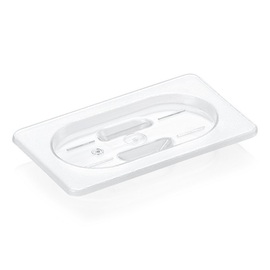 GN Deckel 1/9 GN 96 Black, transparent, Polycarbon product photo
