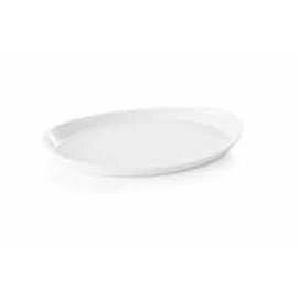 tray plastic white oval  L 290 mm  x 210 mm product photo