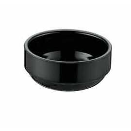 dip bowl 110 ml melamine black Ø 80 mm  H 35 mm product photo