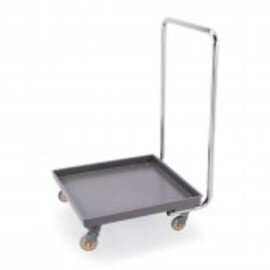 trolley 4 swivel castors 530 mm  x 530 mm  H 890 mm product photo