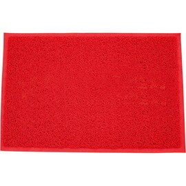 dust control mat non-slip red | 150 cm  x 120 cm product photo