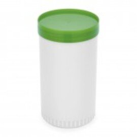 storage container with lid polypropylene green white 2 ltr product photo