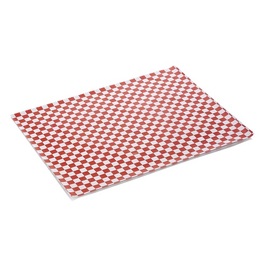 burger paper Wrap & Go red | white checkered | 340 mm x 280 mm product photo