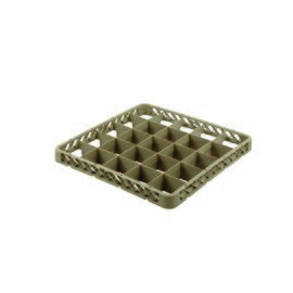 cup basket beige|brown 500 x 500 mm  H 220 mm | 25 compartments 92 x 92 mm  H 207 mm product photo  S