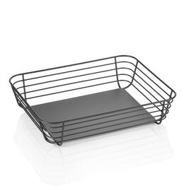 GN buffet basket Steelnest  | GN 1/2 black H 80 mm product photo