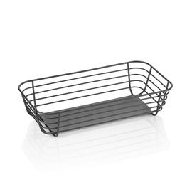GN buffet basket Steelnest  | GN 1/3 black H 80 mm product photo