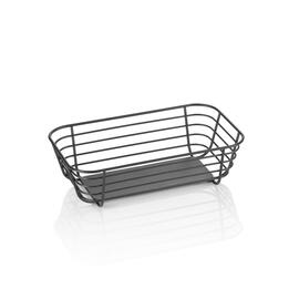 GN buffet basket Steelnest  | GN 1/4 black H 80 mm product photo