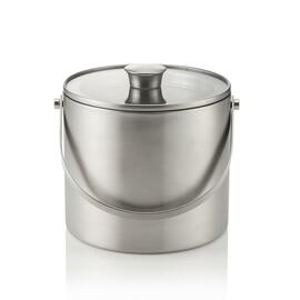 ice bucket glass stainless steel | with lid | tongs | 3.0 ltr Ø 185 mm H 205 mm product photo
