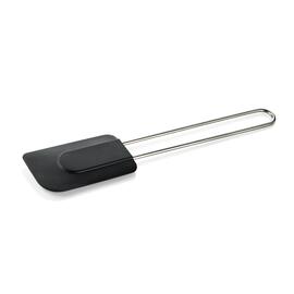 dough spatula silicone | 90 x 60 mm L 290 mm | wire handle product photo