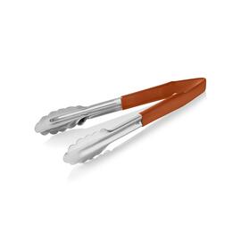 HACCP universal tongs | stainless steel orange L 230 mm product photo
