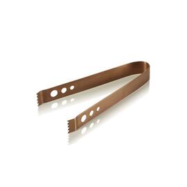ice tongs stainless steel bronze coloured L 170 mm product photo