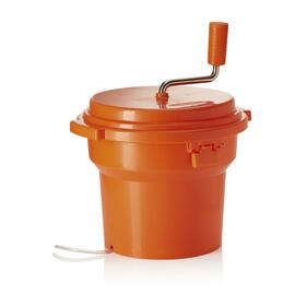 Salad Spinner plastic orange 27 ltr | drain hose product photo
