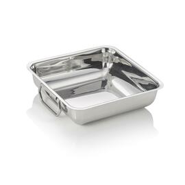 roasting pan stainless steel  L 250 mm x 250 mm H 70 mm product photo