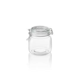 storage jar with clip lock | 0.65 ltr Ø 90 mm H 120 mm product photo