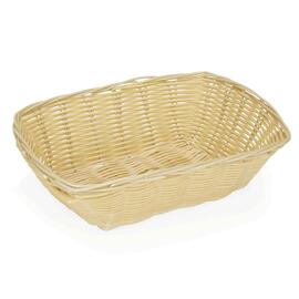 table basket plastic | nature | 255 mm x 190 mm H 80 mm product photo