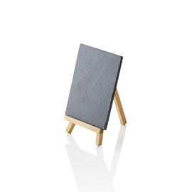 Natural slate board SLATE LINE | stand | 125 mm x 100 mm H 150 mm product photo