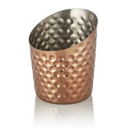 Snackholder | stainless steel hammered Ø 90 mm H 115 mm product photo
