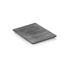 serving plate MAYA | porcelain black L 200 mm x 150 mm H 20 mm product photo