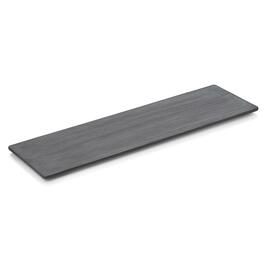 GN serving plate MAYA GN 2/4 | porcelain black L 530 mm x 162 mm H 10 mm product photo
